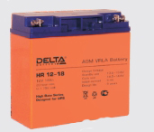 Delta_HR12-18, Свинцово-кислотные аккумуляторы